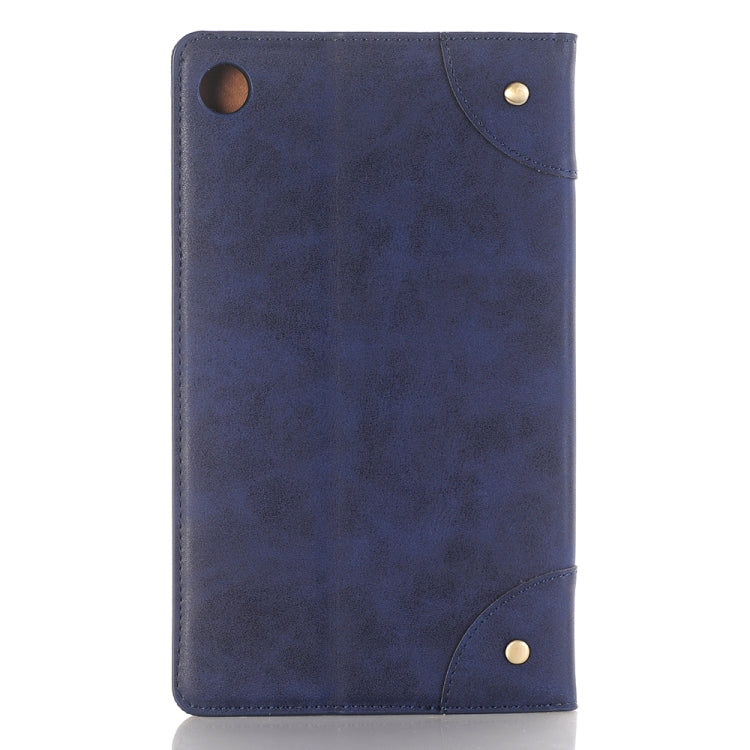 For Huawei MediaPad M5 8.4 inch Vintage Book Style Horizontal Flip Environmental PU Leather Case with Holder & Card Slots & Wallet & Photo Frame