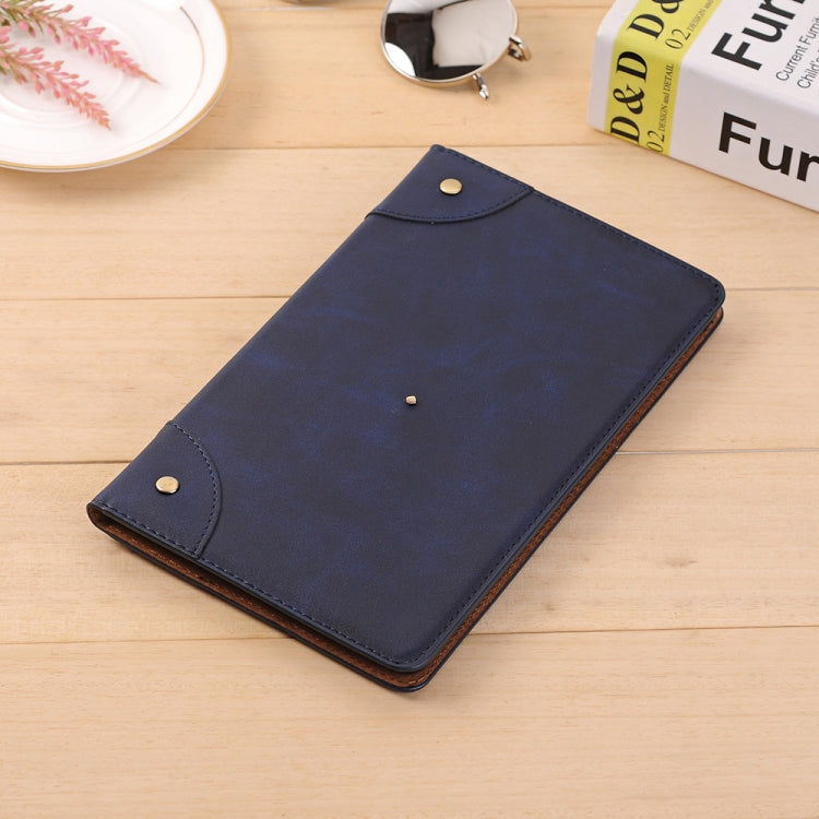 For Huawei MediaPad M5 8.4 inch Vintage Book Style Horizontal Flip Environmental PU Leather Case with Holder & Card Slots & Wallet & Photo Frame