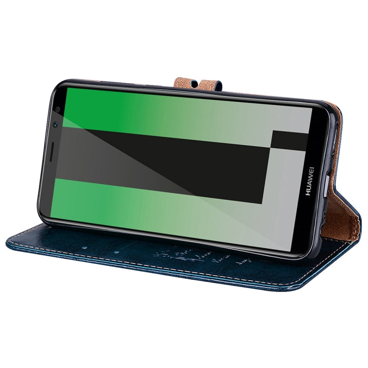 For Huawei Mate 10 Lite & Nova 2i Business Style Oil Wax Texture Horizontal Flip Leather Case with Holder & Card Slots & Wallet