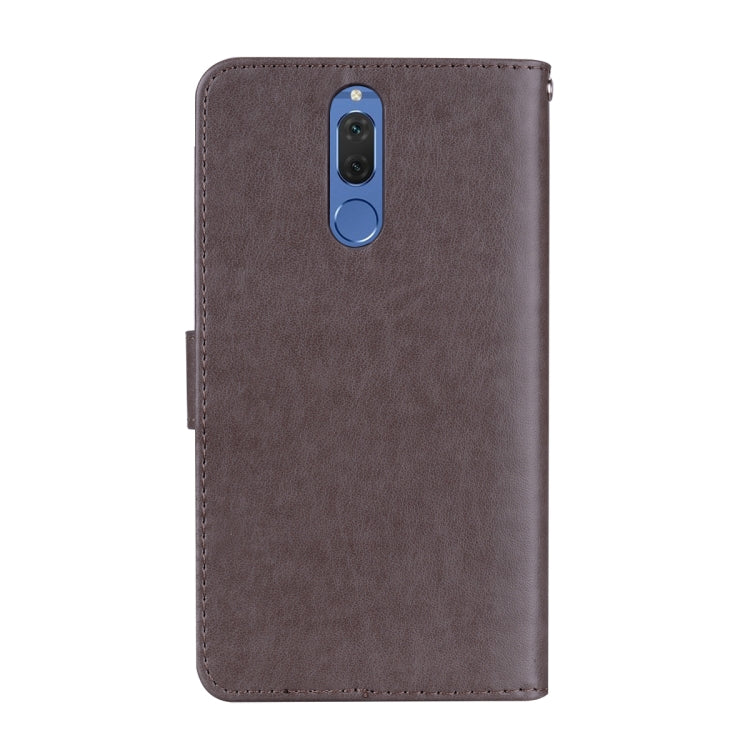 For Huawei Mate 10 Lite Rose Embossed Horizontal Flip Environmental PU Leather Case with Holder & Card Slots & Wallet