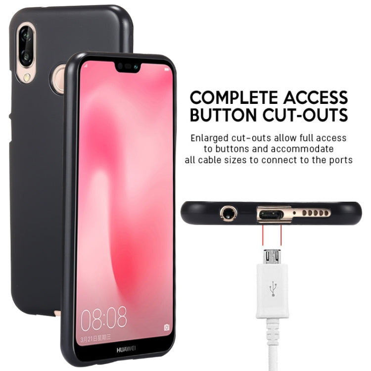 GOOSPERY I JELLY METAL TPU Case for Huawei P20 Lite