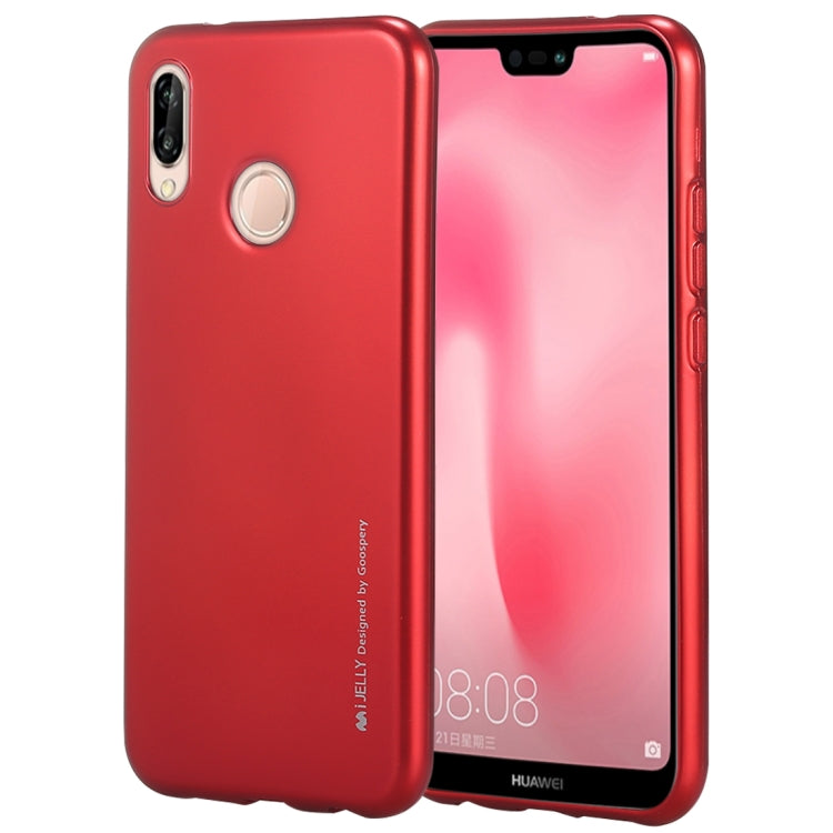 GOOSPERY I JELLY METAL TPU Case for Huawei P20 Lite