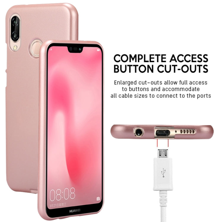 GOOSPERY I JELLY METAL TPU Case for Huawei P20 Lite