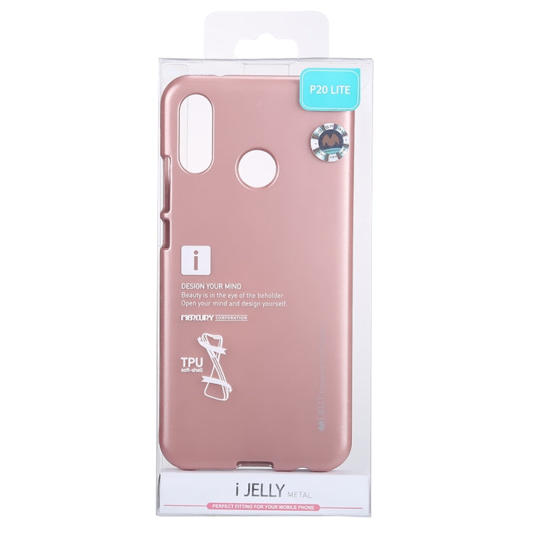GOOSPERY I JELLY METAL TPU Case for Huawei P20 Lite