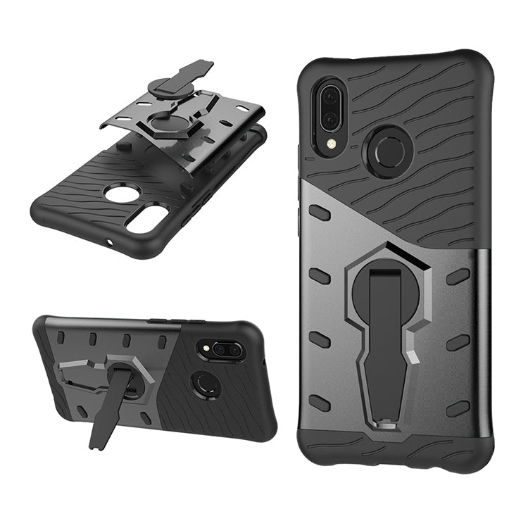360 Degree Spin Armor TPU+PC Case for Huawei P20 lite,with Holder