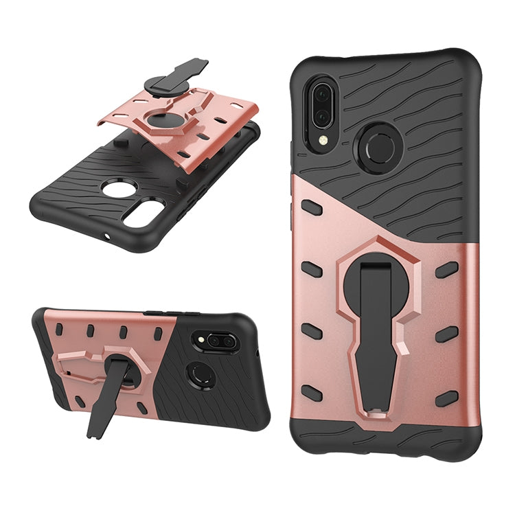360 Degree Spin Armor TPU+PC Case for Huawei P20 lite,with Holder
