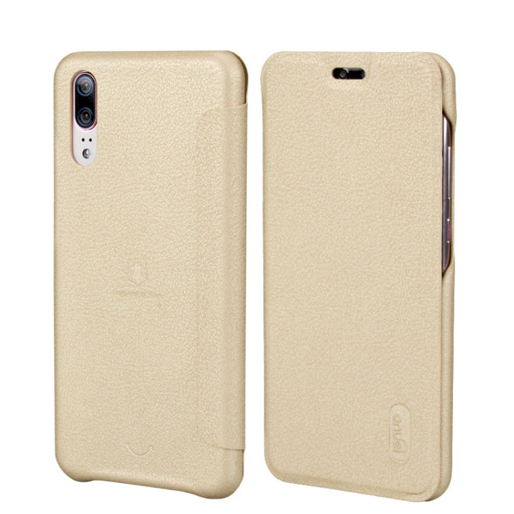 Lenuo Ledream Series Litchi Texture Horizontal Flip PU Leather Case for Huawei P20, with Card Slot