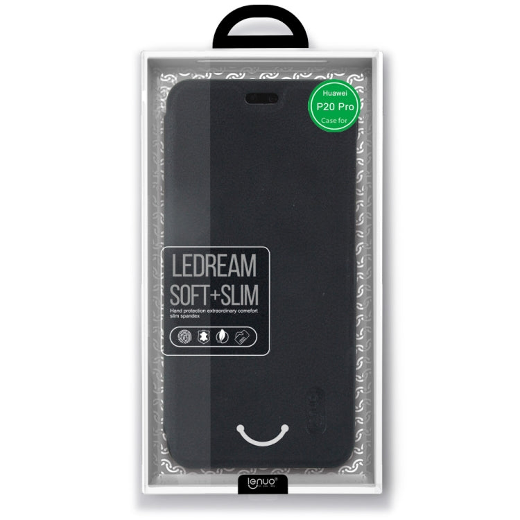 Lenuo Ledream Series Litchi Texture Horizontal Flip PU Leather Case for Huawei P20 Pro, with Card Slot