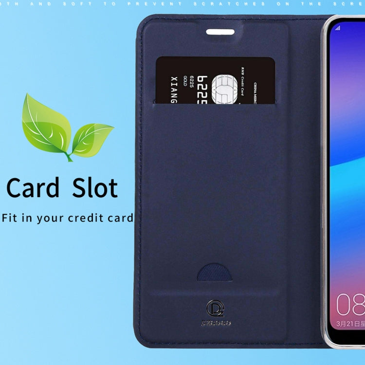 DZGOGO ISKIN Series Slight Frosted PU+ TPU  Case for Huawei P20 Lite