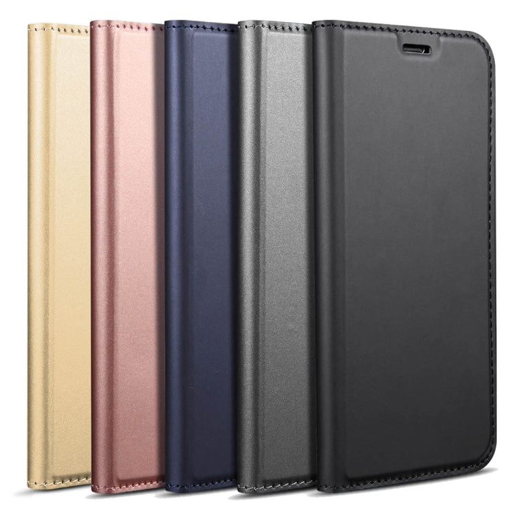 DZGOGO ISKIN Series Slight Frosted PU+ TPU  Case for Huawei P20 Lite