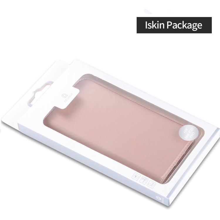 DZGOGO ISKIN Series Slight Frosted PU+ TPU  Case for Huawei P20 Pro