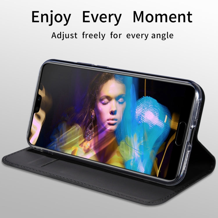 DZGOGO ISKIN Series Slight Frosted PU+ TPU  Case for Huawei P20 Pro