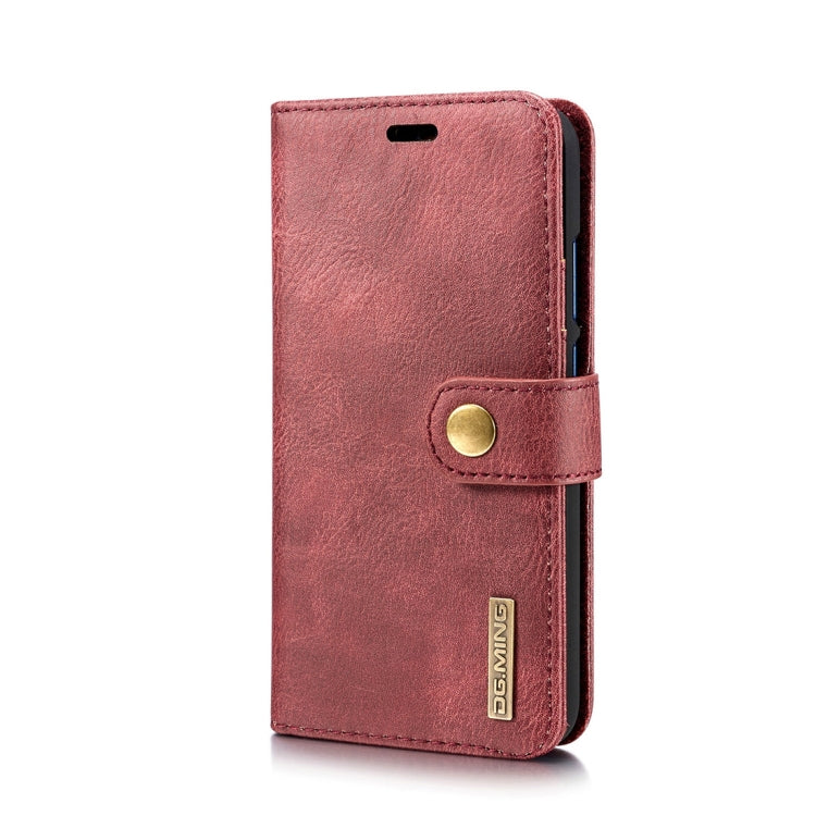 Crazy Horse Texture Flip Detachable Magnetic Leather Case for Huawei P20 Lite, with Holder & Card Slots & Wallet