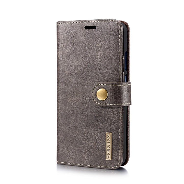Crazy Horse Texture Flip Detachable Magnetic Leather Case for Huawei P20 Pro, with Holder & Card Slots & Wallet