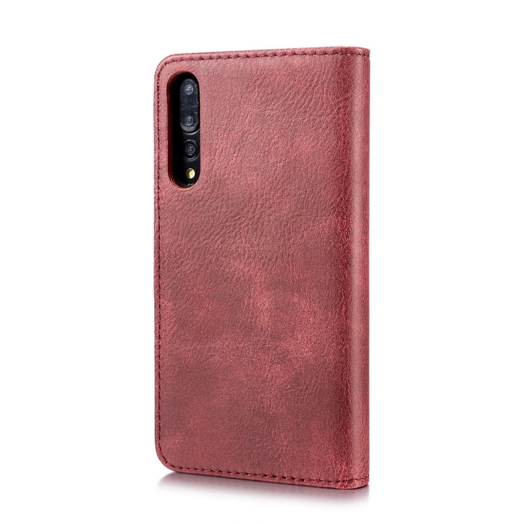 Crazy Horse Texture Flip Detachable Magnetic Leather Case for Huawei P20 Pro, with Holder & Card Slots & Wallet
