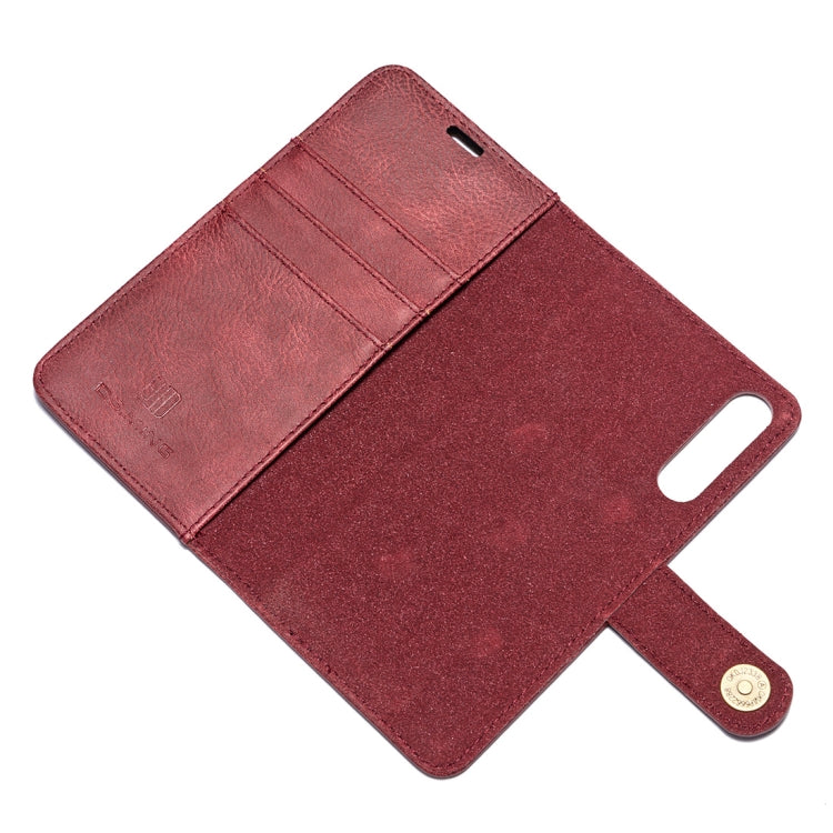 Crazy Horse Texture Flip Detachable Magnetic Leather Case for Huawei P20 Pro, with Holder & Card Slots & Wallet