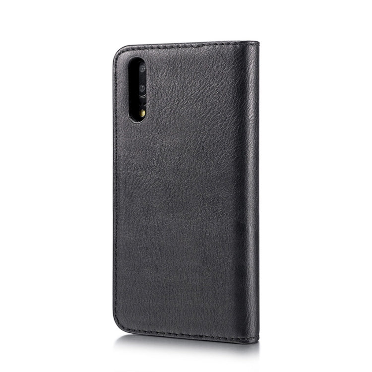 Crazy Horse Texture Flip Detachable Magnetic Leather Case for Huawei P20, with Holder & Card Slots & Wallet