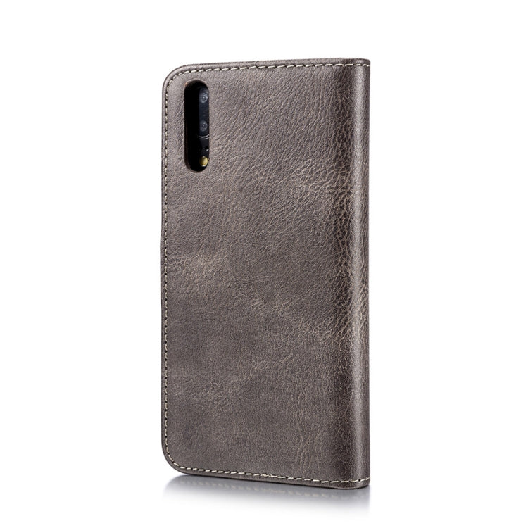 Crazy Horse Texture Flip Detachable Magnetic Leather Case for Huawei P20, with Holder & Card Slots & Wallet