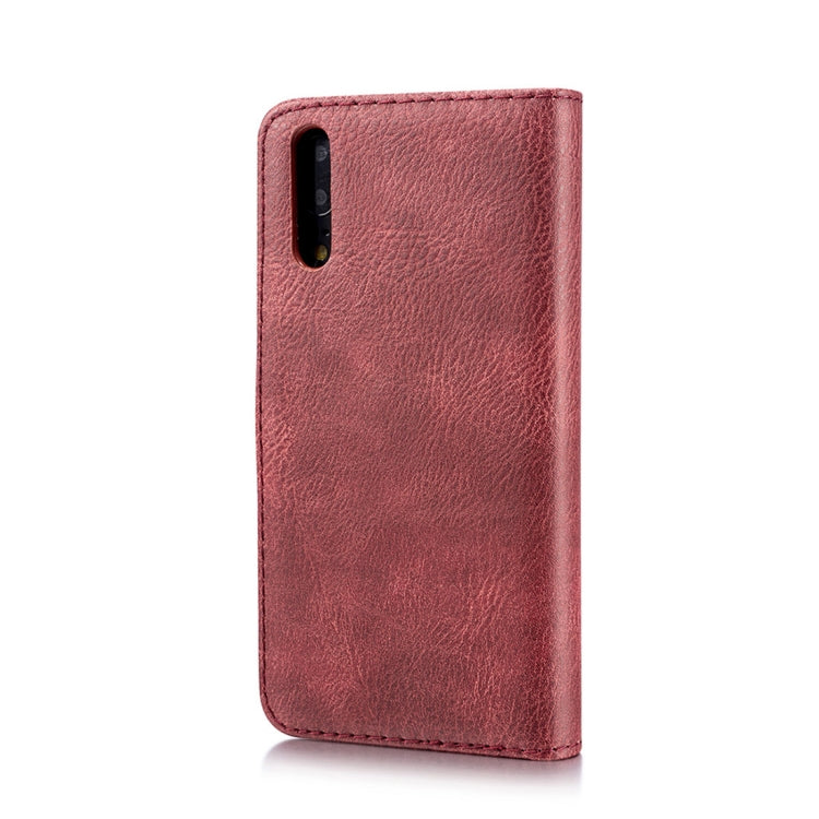 Crazy Horse Texture Flip Detachable Magnetic Leather Case for Huawei P20, with Holder & Card Slots & Wallet
