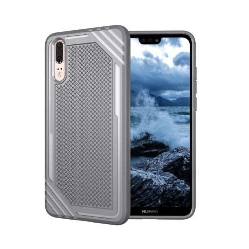 Lattice Texture TPU Shockproof Case for Huawei P20