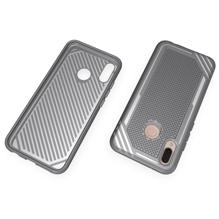 Lattice Texture TPU Shockproof Case for Huawei P20 Lite