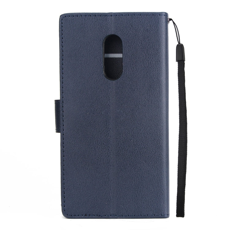 Knead Skin Texture Horizontal Flip Leather Case for Huawei Mate 10 Lite, with Photo Frame & Holder & Card Slots & Wallet & Lanyard