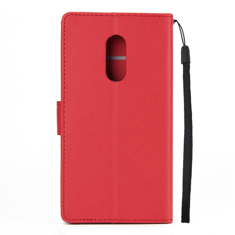 Knead Skin Texture Horizontal Flip Leather Case for Huawei Mate 10 Lite, with Photo Frame & Holder & Card Slots & Wallet & Lanyard