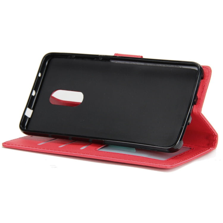 Knead Skin Texture Horizontal Flip Leather Case for Huawei Mate 10 Lite, with Photo Frame & Holder & Card Slots & Wallet & Lanyard