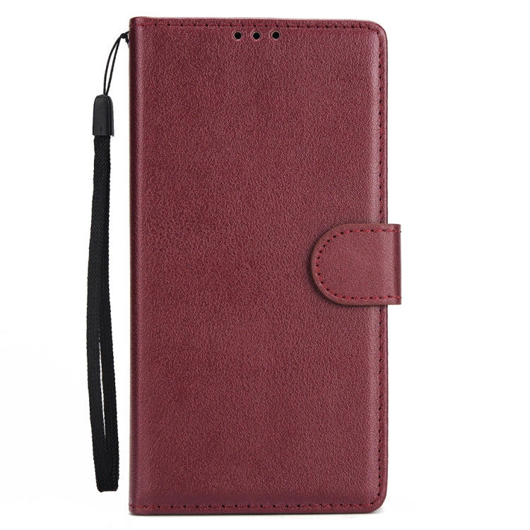 Knead Skin Texture Horizontal Flip Leather Case for Huawei P smart (Enjoy 7S), with Photo Frame & Holder & Card Slots & Wallet & Lanyard