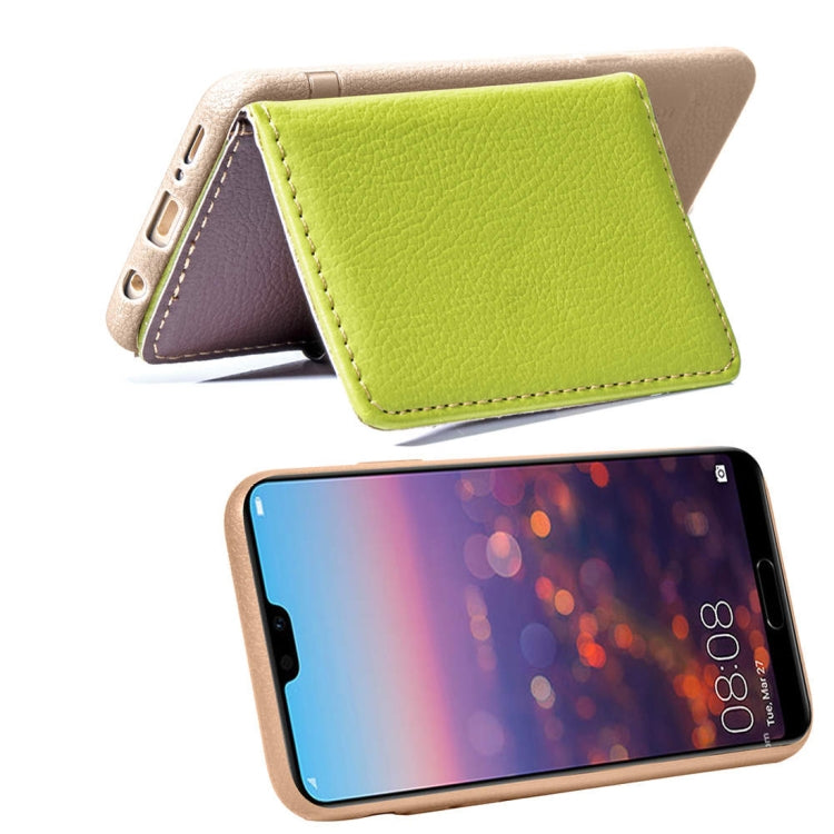 Leaf Style Magnetic Leather Case for Huawei P20 Pro, with Holder & Card Slots & Wallet & Photo Frame
