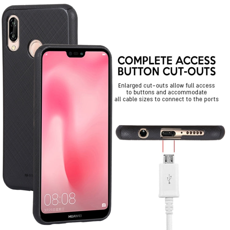 GOOSPERY STYLE LUX Shockproof Soft TPU Case for Huawei P20 Lite / Nova 3e