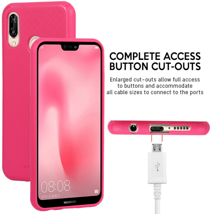 GOOSPERY STYLE LUX Shockproof Soft TPU Case for Huawei P20 Lite / Nova 3e