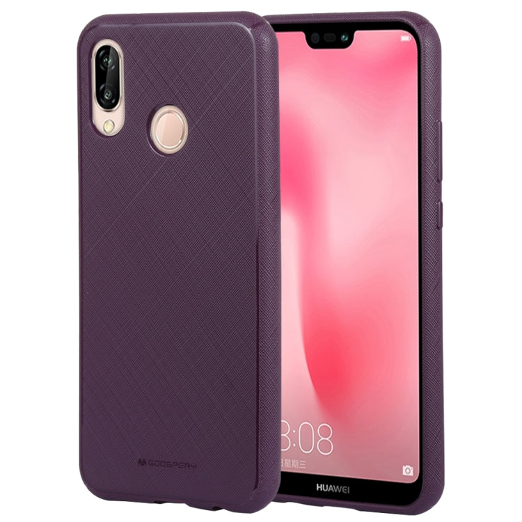 GOOSPERY STYLE LUX Shockproof Soft TPU Case for Huawei P20 Lite / Nova 3e