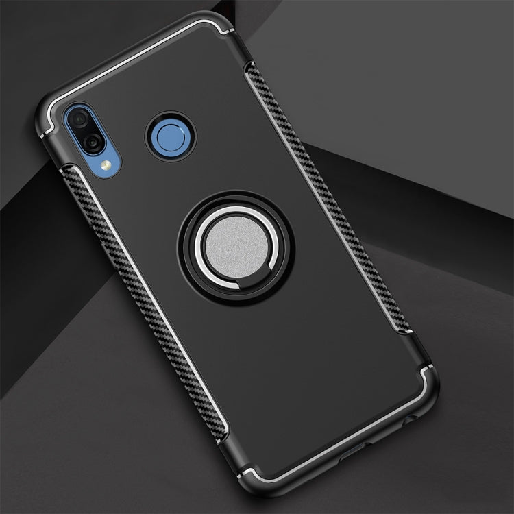 Magnetic 360 Degree Rotation Ring Armor Protective Case for Huawei Honor Play