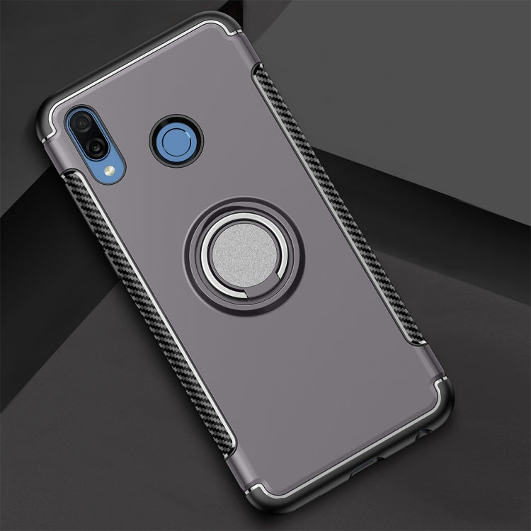 Magnetic 360 Degree Rotation Ring Armor Protective Case for Huawei Honor Play