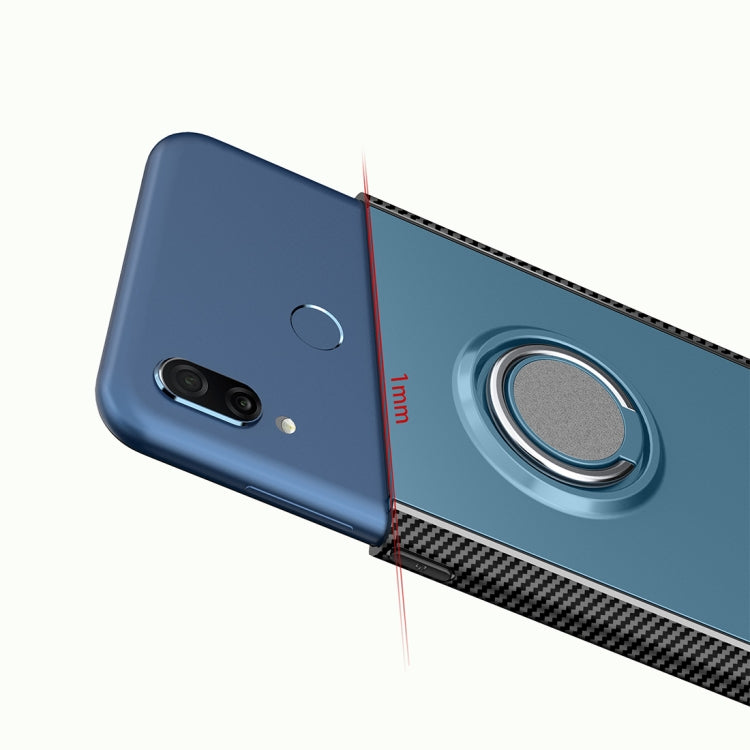 Magnetic 360 Degree Rotation Ring Armor Protective Case for Huawei Honor Play