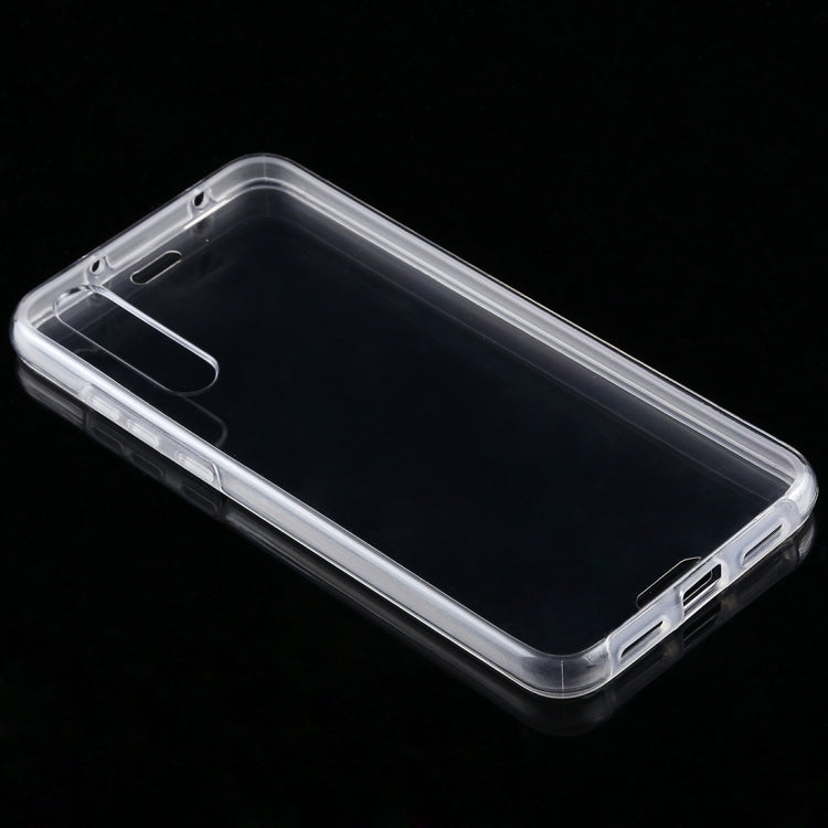 0.75mm Double-sided Ultra-thin Transparent PC + TPU Case for Huawei P20 Pro