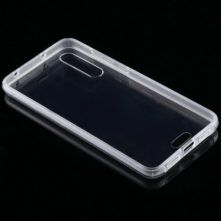 0.75mm Double-sided Ultra-thin Transparent PC + TPU Case for Huawei P20 Pro