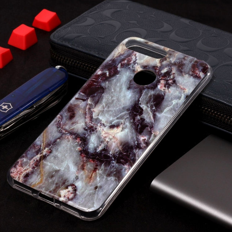 Marble Pattern Soft TPU Case For Huawei Y6 (2018)