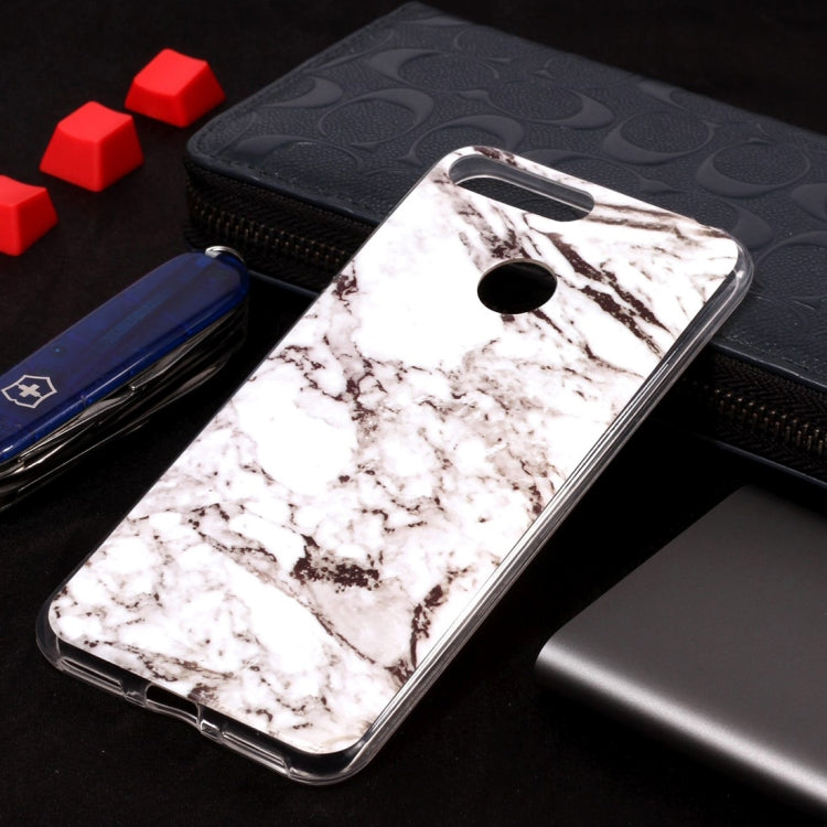 Marble Pattern Soft TPU Case For Huawei Y6 (2018)