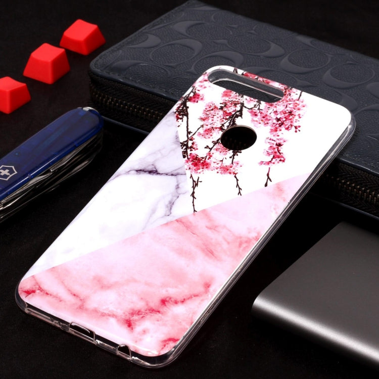 Marble Pattern Soft TPU Case For Huawei Y7 Prime (2018)