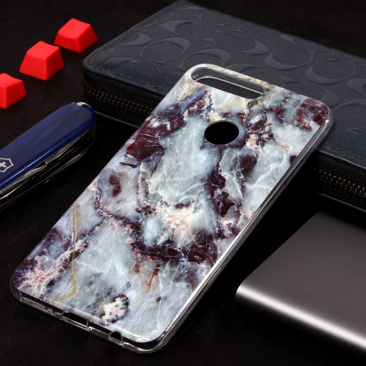 Marble Pattern Soft TPU Case For Huawei Y7 Prime (2018)