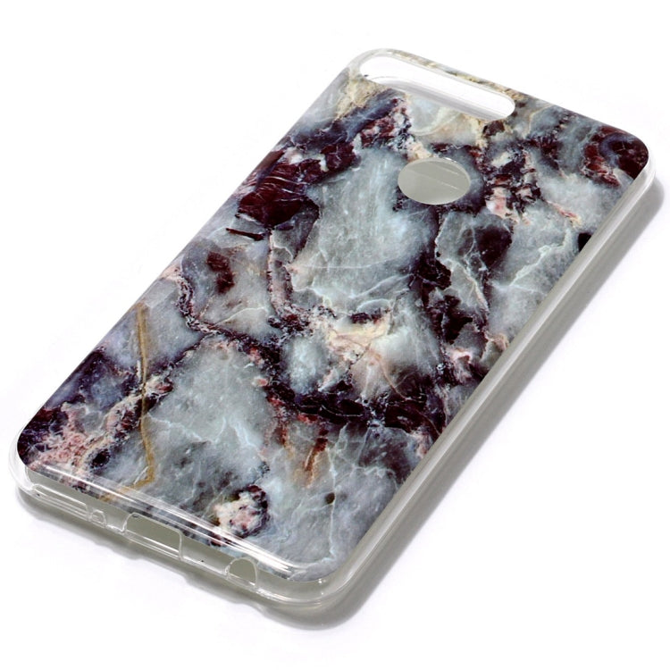 Marble Pattern Soft TPU Case For Huawei Y7 Prime (2018)