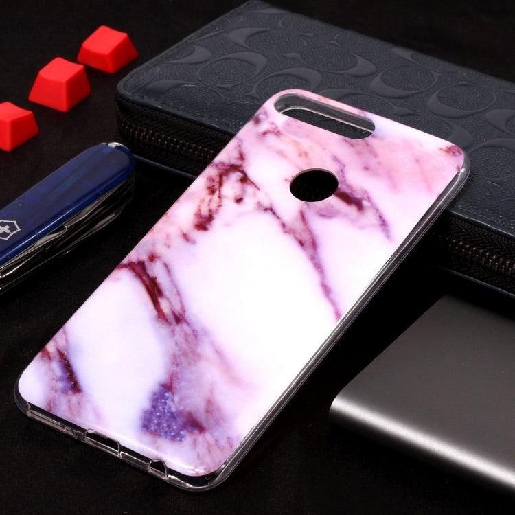 Marble Pattern Soft TPU Case For Huawei Y7 Prime (2018)