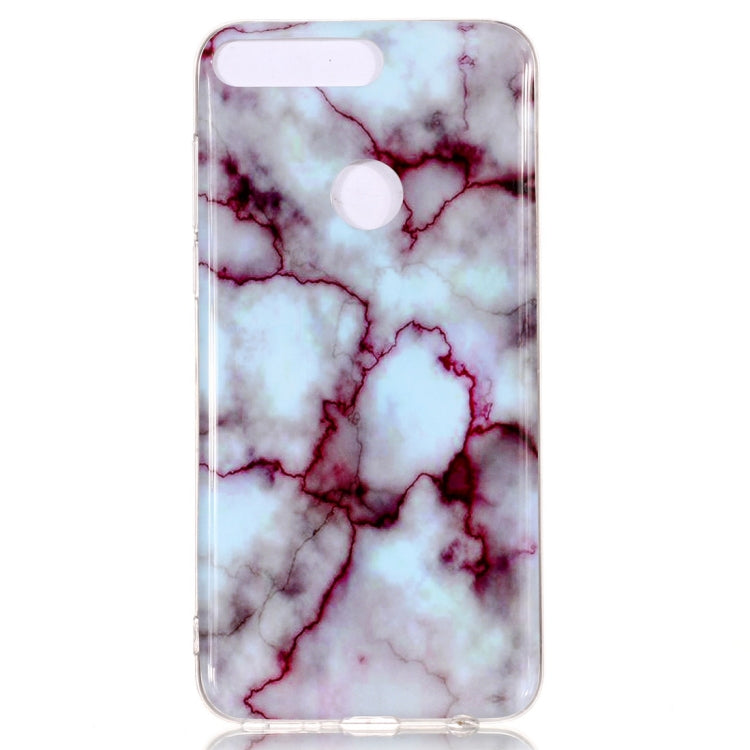 Marble Pattern Soft TPU Case For Huawei Y7 Prime (2018)