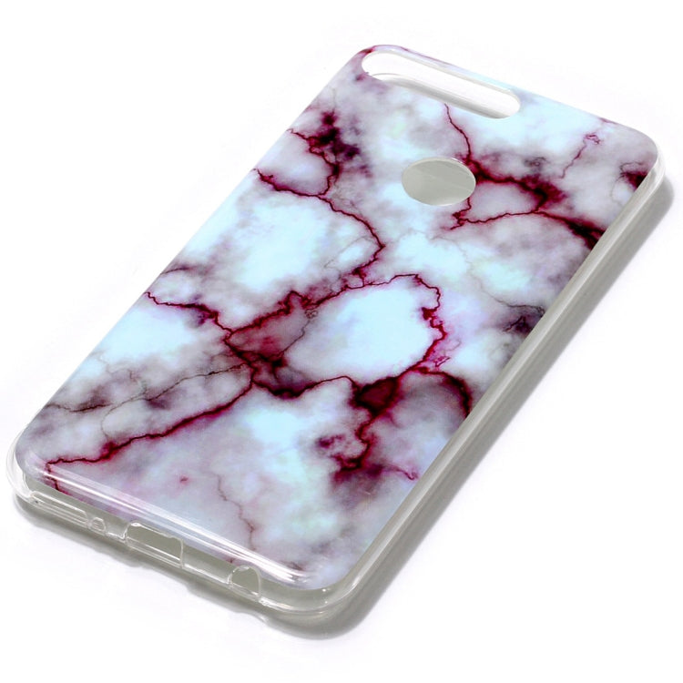 Marble Pattern Soft TPU Case For Huawei Y7 Prime (2018)
