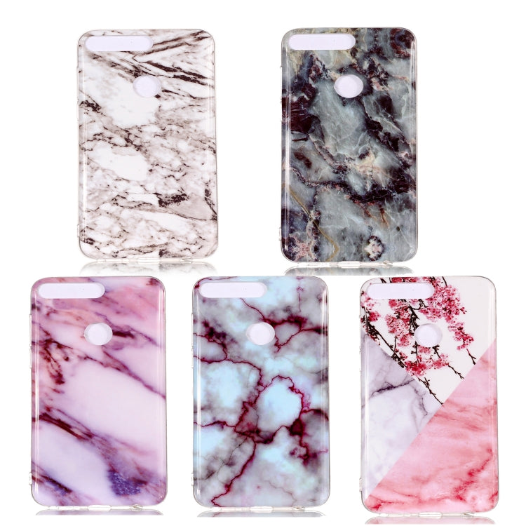 Marble Pattern Soft TPU Case For Huawei Y7 Prime (2018)