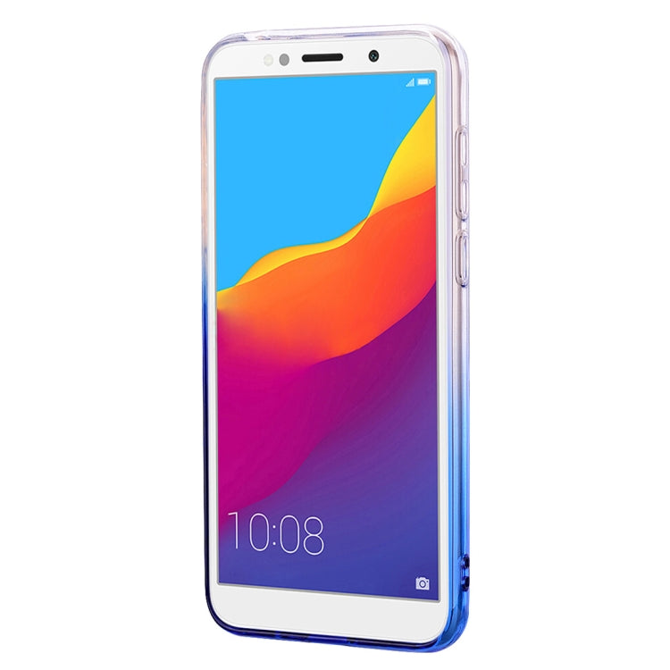 Heart Pattern Diamond Texture TPU Protector Back Cover Case for Huawei Y5 Prime (2018)