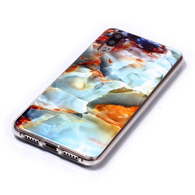 Marble Pattern TPU Soft Protective Case For Huawei P20
