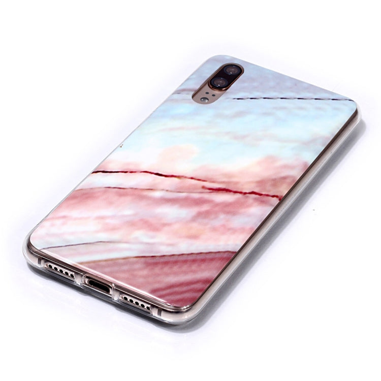 Marble Pattern TPU Soft Protective Case For Huawei P20